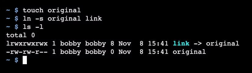 linux-ln أوامر لينكس الأساسية لإدارة الملفات بسهولة