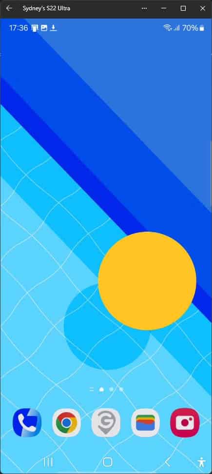 mirrored-android-screen-on-windows طريقة عكس شاشة هاتف Android على الكمبيوتر باستخدام Windows بكل سهولة