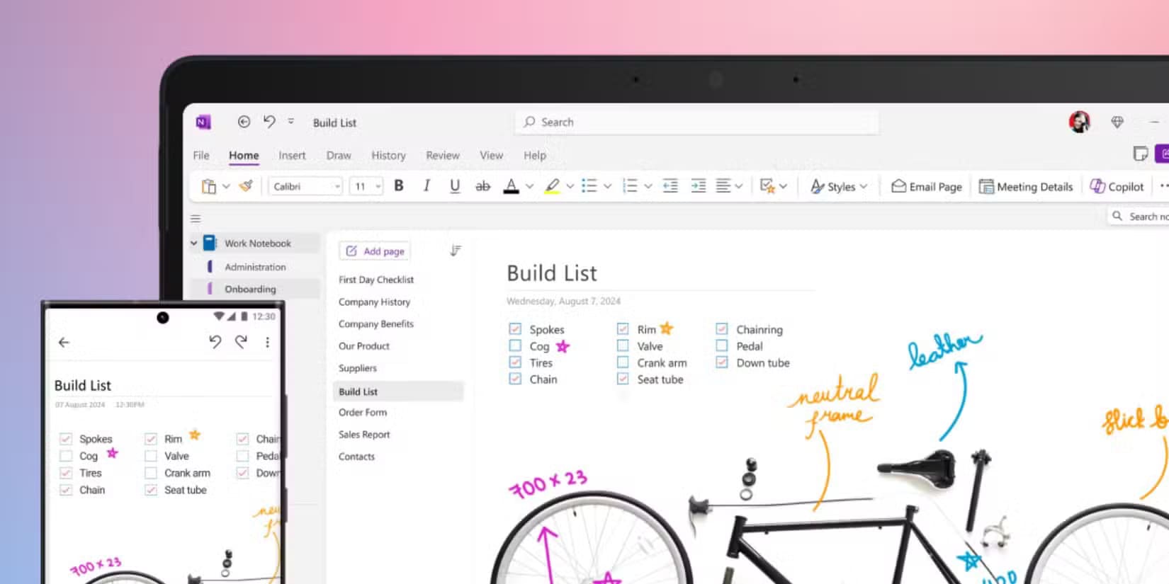 onenote-app-1 أفضل تطبيق لتدوين الملاحظات: لماذا يتفوق UpNote بعد تجربة 6 تطبيقات أخرى