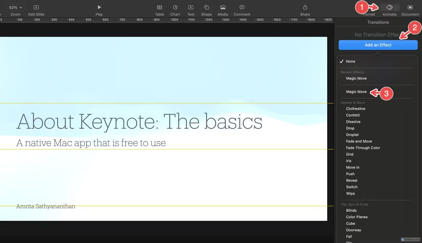 page_3 اكتشف 10 ميزات مخفية في Apple Keynote قد تغير طريقة تقديمك للعروض