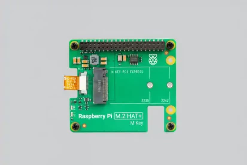 pi-hat-1 هل محرك NVMe ضروري لتحسين أداء Raspberry Pi 5؟