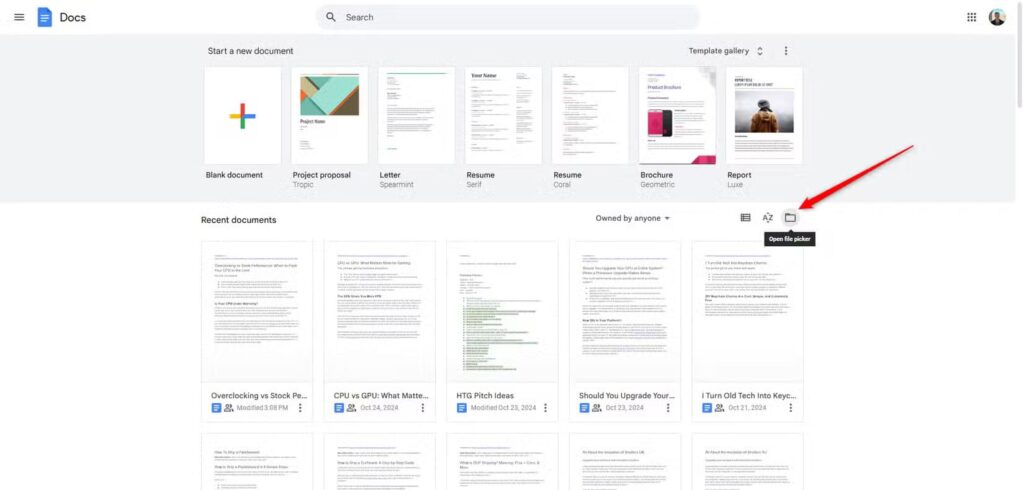 خطوات بسيطة للبدء باستخدام Google Docs للمبتدئين | أحلى هاوم