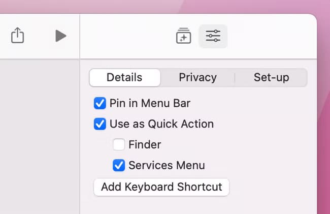 pin_to_menubar اختصارات عملية لنظام Mac تسهّل استخدامك اليومي