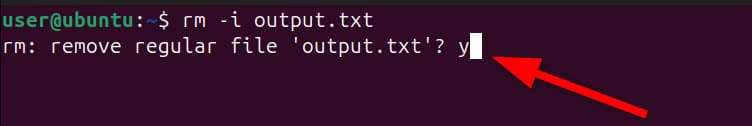 removing-files-with-permisiion-using-rm-command طرق التنقل بسهولة في نظام ملفات Linux باستخدام سطر الأوامر