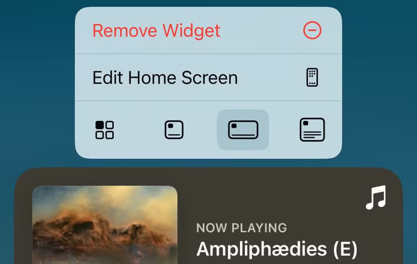 resize-a-widget-by-switching-between-different-views طرق مبتكرة لتخصيص الشاشة الرئيسية لجهاز iPhone وجعلها أكثر عملية وجمالاً