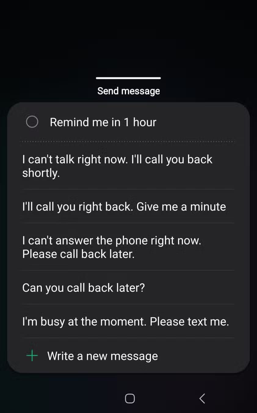 screenshot_20241115_102659_call تخصيص رسائل الرد السريع على المكالمات في هواتف Samsung بسهولة