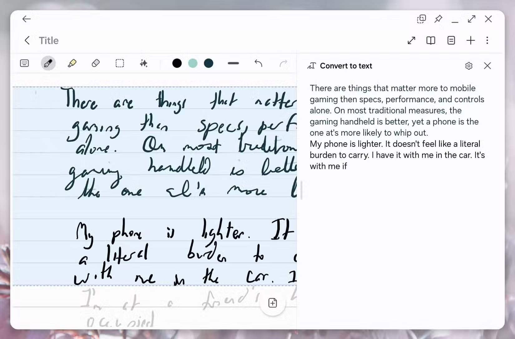 screenshot_20241115_112909_samsung-notes لماذا اخترت Samsung DeX بدلاً من Linux لحلول سطح المكتب