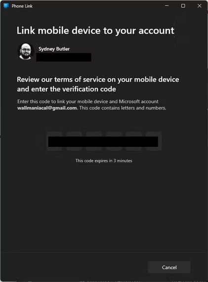 the-pc-link-code طريقة عكس شاشة هاتف Android على الكمبيوتر باستخدام Windows بكل سهولة