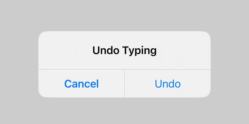 undo-typing-iphone 5 طرق سهلة للتراجع عن الإجراءات على iPhone