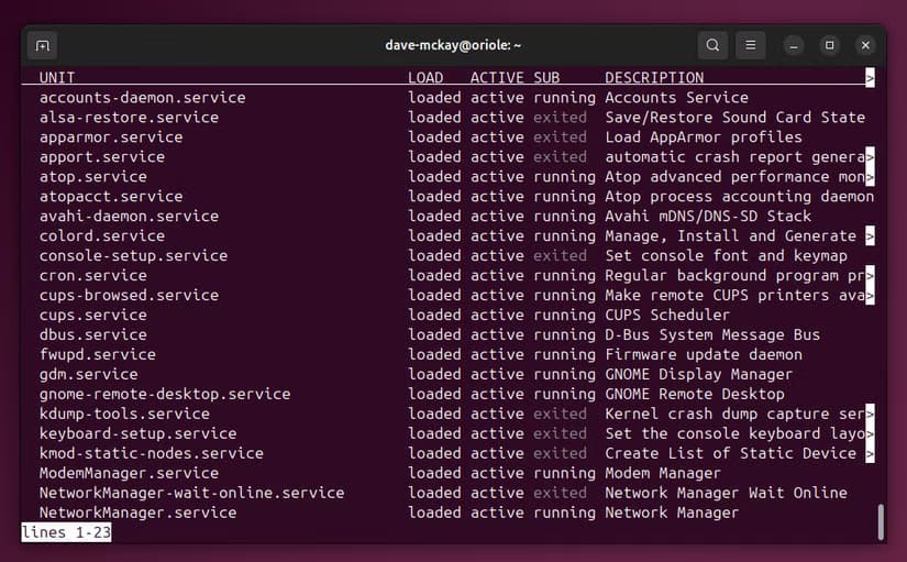 2-1 12 أمرًا فعّالًا للتحكم بخدمات Linux باستخدام systemctl