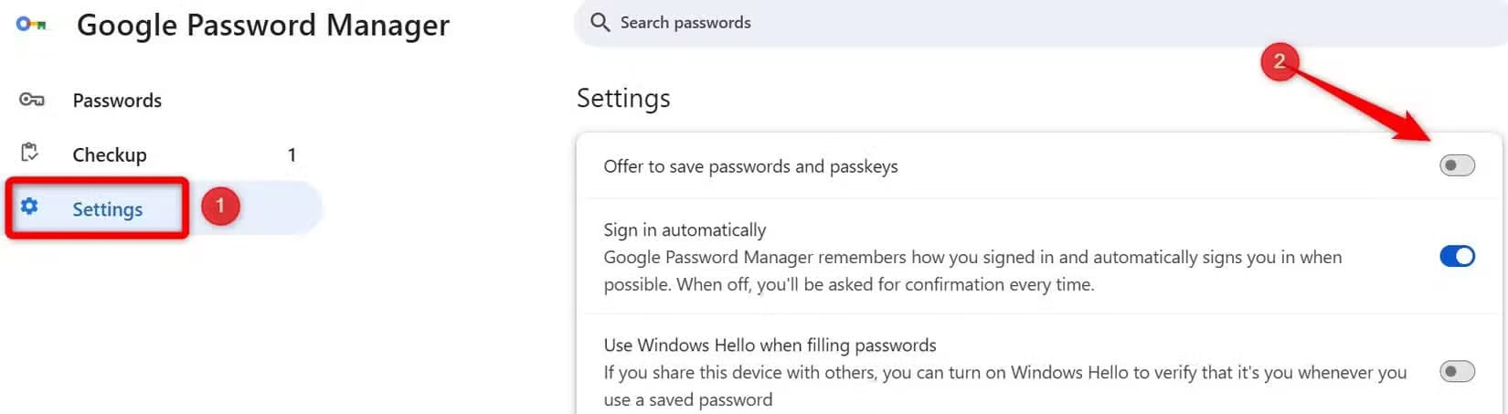 2-turning-off-the-offer-to-save-passwords-feature-in-chrome إعدادات Chrome التي يفضل تعطيلها لتحسين الأداء والخصوصية