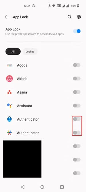 3-android-unlock-apps أسهل طرق قفل وإخفاء التطبيقات على هواتف Android