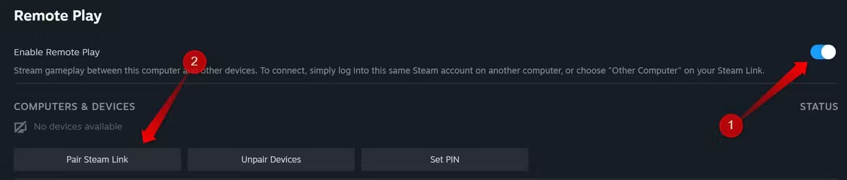 3-enabling-remote-play-in-steam أفضل 12 نصيحة لتحسين تجربتك على Steam لكل لاعبي الكمبيوتر الشخصي