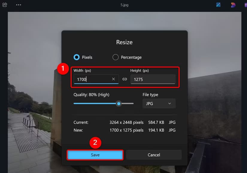 3-photos-new-size طرق سهلة لتغيير حجم الصور على Windows 11