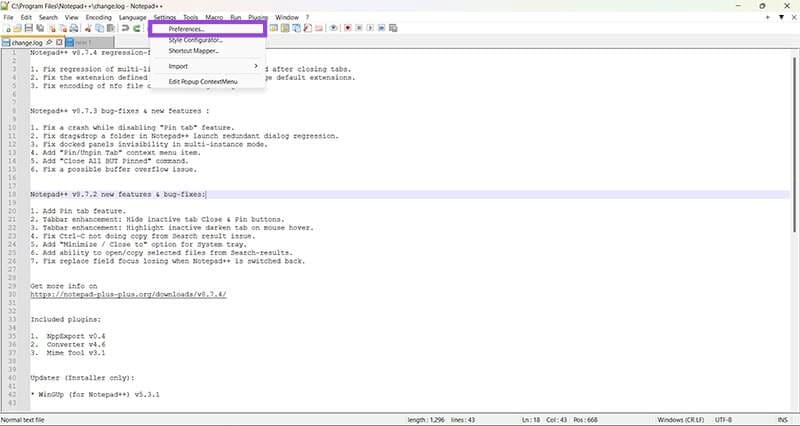 How-to-Disable-the-Pin-Tab-in-Notepad-3 تعطيل ميزة Pin Tabs في Notepad++ بسهولة خطوة بخطوة