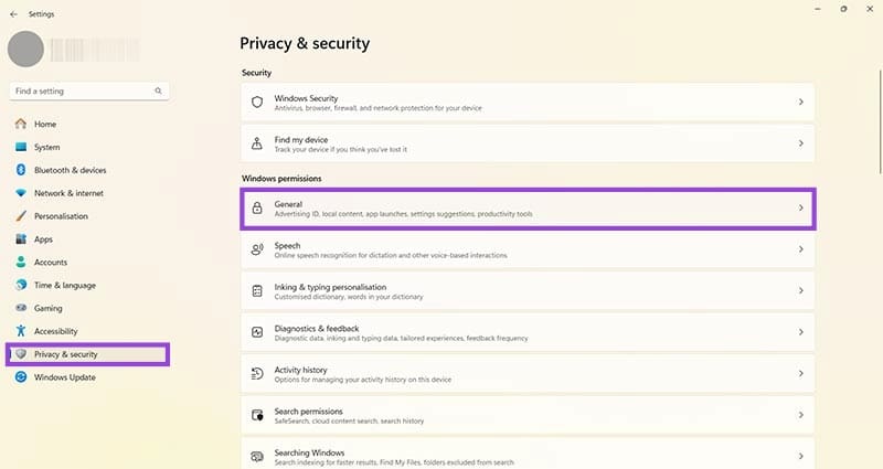 Stop-Windows-11-From-Collecting-Personal-Data-It-Sends-to-Ad-Partners-1 خمس طرق لمنع Windows 11 من جمع البيانات الشخصية