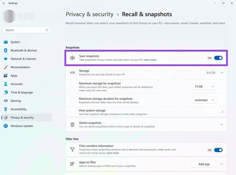 What-Is-Microsofts-New-Recall-Feature-6 كل ما تحتاج معرفته عن ميزة الاستدعاء الجديدة من Microsoft
