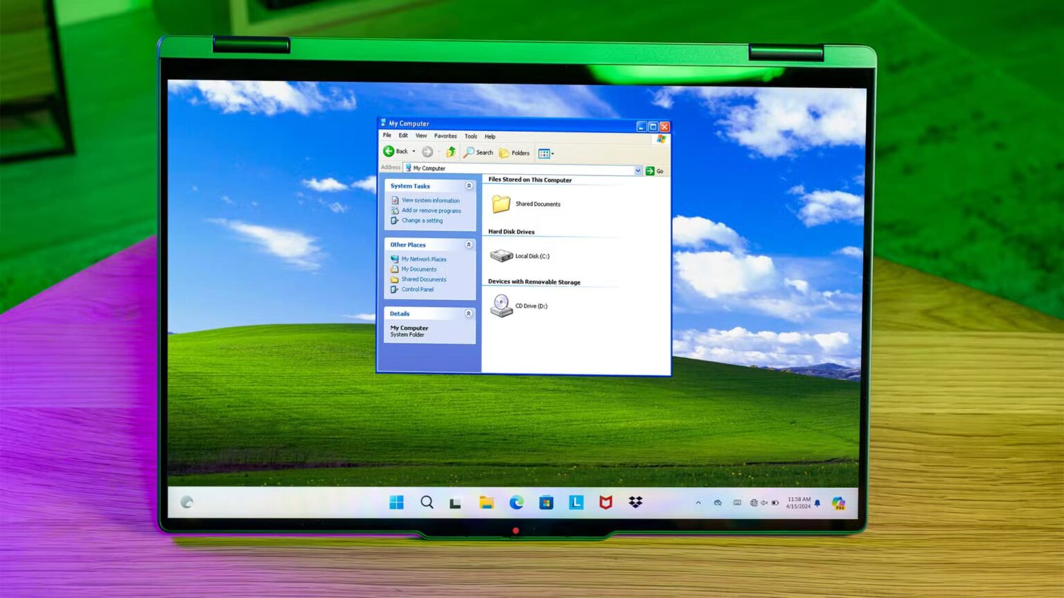 Como converter a interface do Windows 11 para o Windows XP com ...