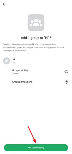 add-to-community خطوات بسيطة لإنشاء مجتمع نشط على WhatsApp