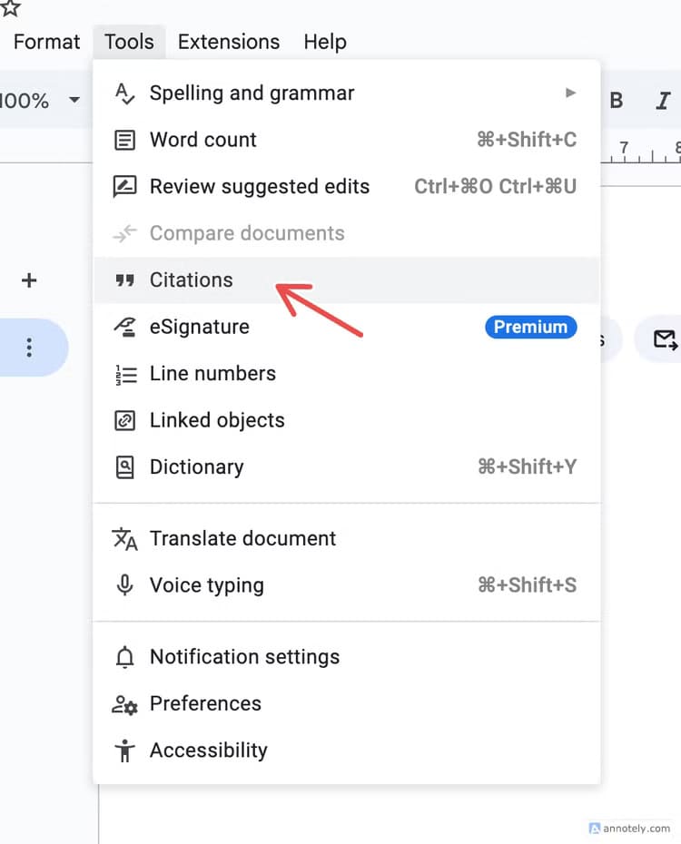 annotely_image-5 مقارنة شاملة بين Apple Pages وGoogle Docs لاختيار الأنسب
