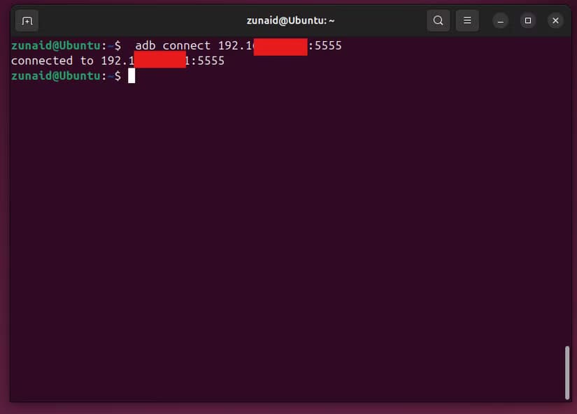 connecting-linux-device-to-android-phone-wirelessly كيفية عكس شاشة هاتفك الأندرويد على نظام لينكس باستخدام أداة مجانية