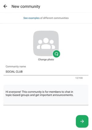 create-new-community خطوات بسيطة لإنشاء مجتمع نشط على WhatsApp