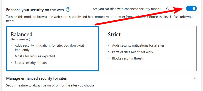 enable-enhanced-security-microsoft-edge 6 ميزات أمان في متصفح Microsoft Edge لا غنى عنها لحماية بياناتك