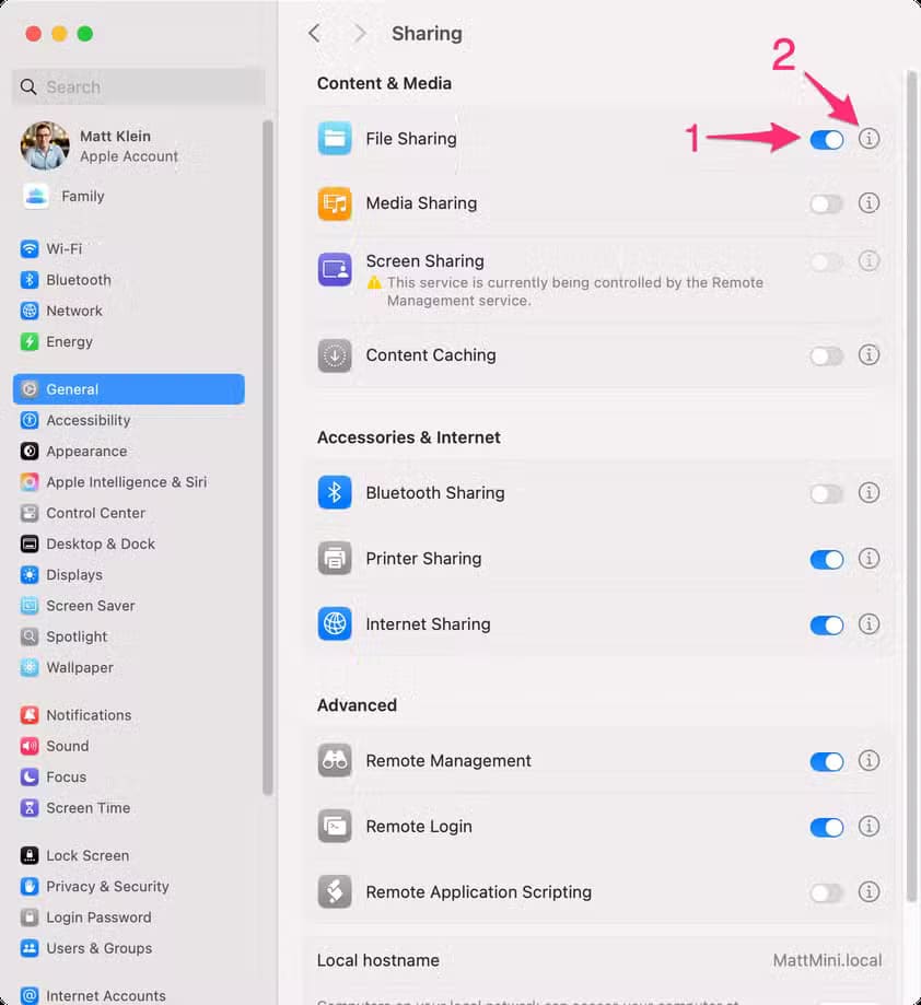 enable-file-sharing-then-open-the-configuration-window أسهل الطرق لنقل الملفات بين أنظمة ماك ولينكس خطوة بخطوة