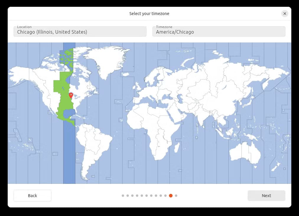 finally-select-your-timezone لماذا يعد تثبيت Ubuntu على جهاز MacBook Air القديم خطوة لم أندم عليها