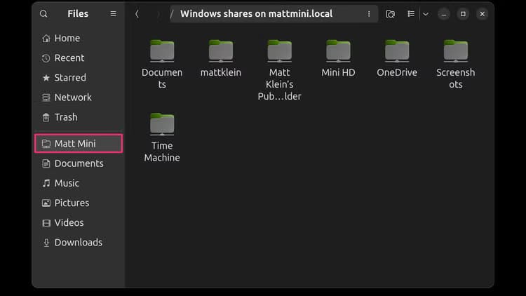 for-ease-of-access-and-convenience-you-can-drag-and-pin-shared-locations-to-the-left-pane أسهل الطرق لنقل الملفات بين أنظمة ماك ولينكس خطوة بخطوة
