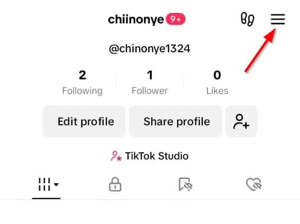 menu-icon-tiktok طريقة حفظ مقاطع فيديو TikTok لمشاهدتها دون إنترنت