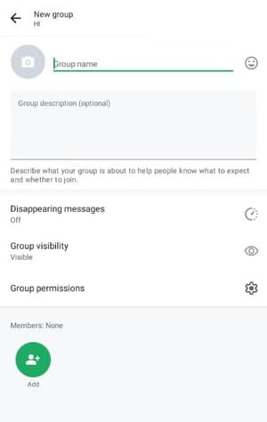 new-group-whatsapp خطوات بسيطة لإنشاء مجتمع نشط على WhatsApp