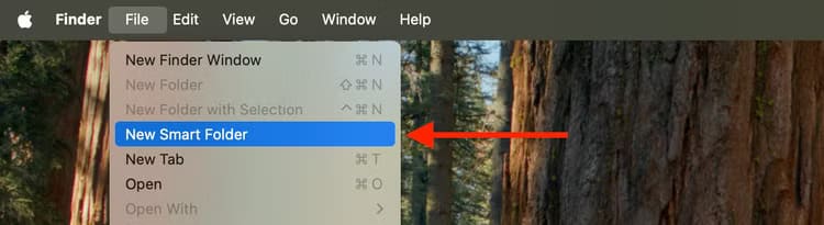 new-smart-folder-in-finder-on-mac أفضل المجلدات الذكية في Finder لتحسين تنظيم ملفاتك