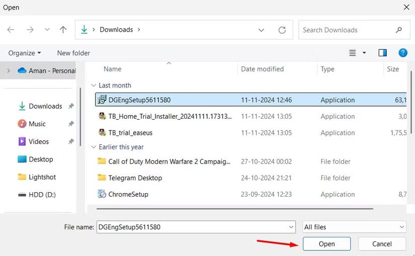 open-option-in-windows-secuirty-app طريقة استخدام ميزة الوصول المُتحكم إلى المجلد في Windows 11 لحماية بياناتك