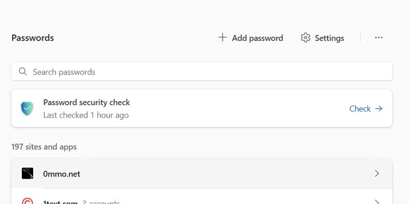 password-security-check-microsoft-edge 6 ميزات أمان في متصفح Microsoft Edge لا غنى عنها لحماية بياناتك