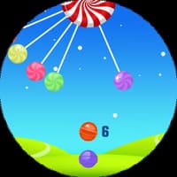 playing-candy-land-mini-game-in-single-tap-games أفضل الألعاب التي يمكنك تشغيلها على ساعة Galaxy Watch لتجربة ممتعة