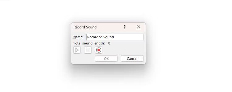 powerpoint-s-record-sound-dialog-box طرق إبداعية للاستفادة من PowerPoint في حياتك اليومية