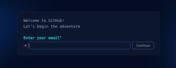 programming-github-signup خطوات عملية للبدء في البرمجيات مفتوحة المصدر