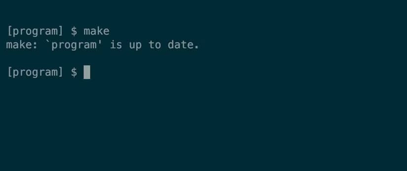 programming-make-uptodate فهم ملفات Makefiles ودورها في أتمتة المهام البرمجية