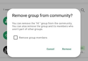 remove-group خطوات بسيطة لإنشاء مجتمع نشط على WhatsApp