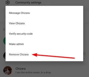 remove-member-community خطوات بسيطة لإنشاء مجتمع نشط على WhatsApp