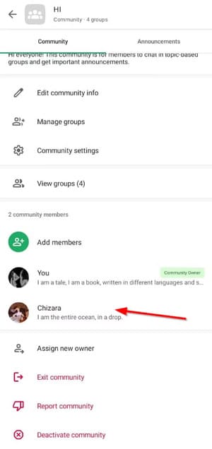 remove-member خطوات بسيطة لإنشاء مجتمع نشط على WhatsApp
