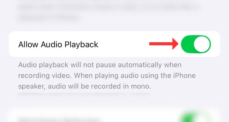 screen-recording-button-11 طرق تحسين جودة الصوت في مقاطع الفيديو على iPhone