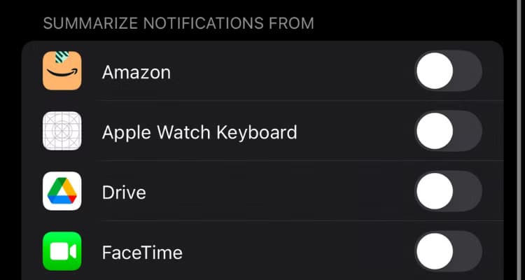 screen-recording-button-13 طريقة إيقاف ملخصات إشعارات Apple Intelligence على iPhone وMac بسهولة