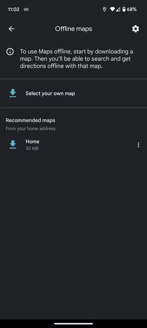 select-an-offline-map-in-google-maps أفضل الطرق لتقليل استهلاك بيانات الهاتف على Android