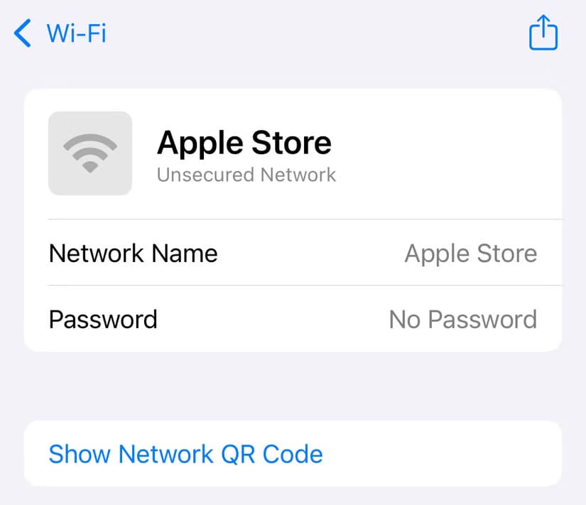 sharing-wi-fi-credentials-via-apple-passwords-for-iphone كيفية استخدام ميزة مشاركة كلمة المرور في تطبيق Apple Passwords