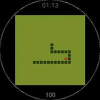snake-for-wearos-gameplay أفضل الألعاب التي يمكنك تشغيلها على ساعة Galaxy Watch لتجربة ممتعة