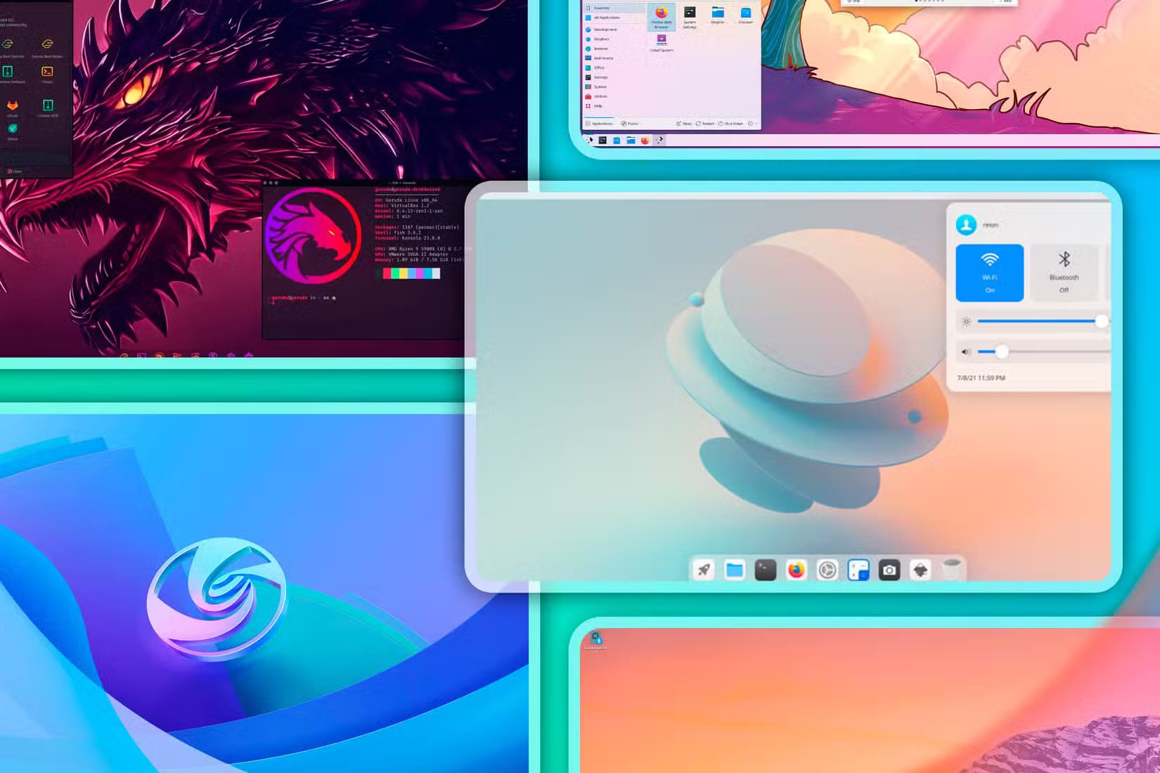 some-linux-distro-screens-1 هل حان الوقت للتحول إلى Linux لتحسين تجربتك الرقمية؟
