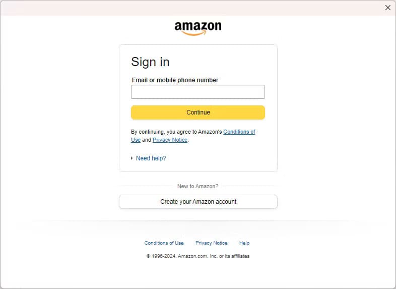 the-amazon-kindle-sign-in-dialog-box-in-microsoft-word 5 حيل رائعة في Microsoft Word ستجعل عملك أسهل وأسرع