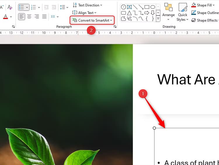the-convert-to-smartart-button-in-powerpoint طرق إبداعية للاستفادة من PowerPoint في حياتك اليومية